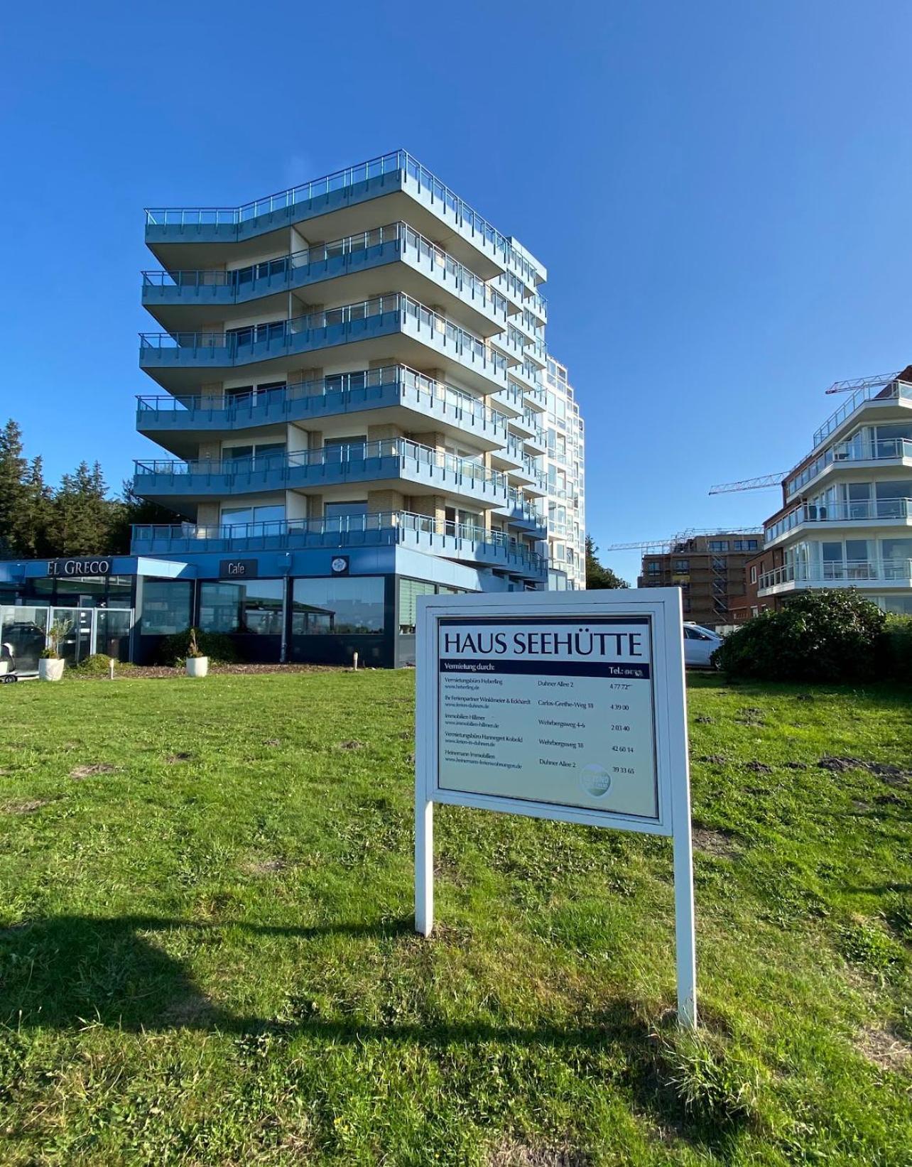 Traumhafte Ferienwohnung - Direkter Meerblick - 50M Zum Strand In Cuxhaven Duhnen In 1A Lage Im Haus Seehuette Exterior foto